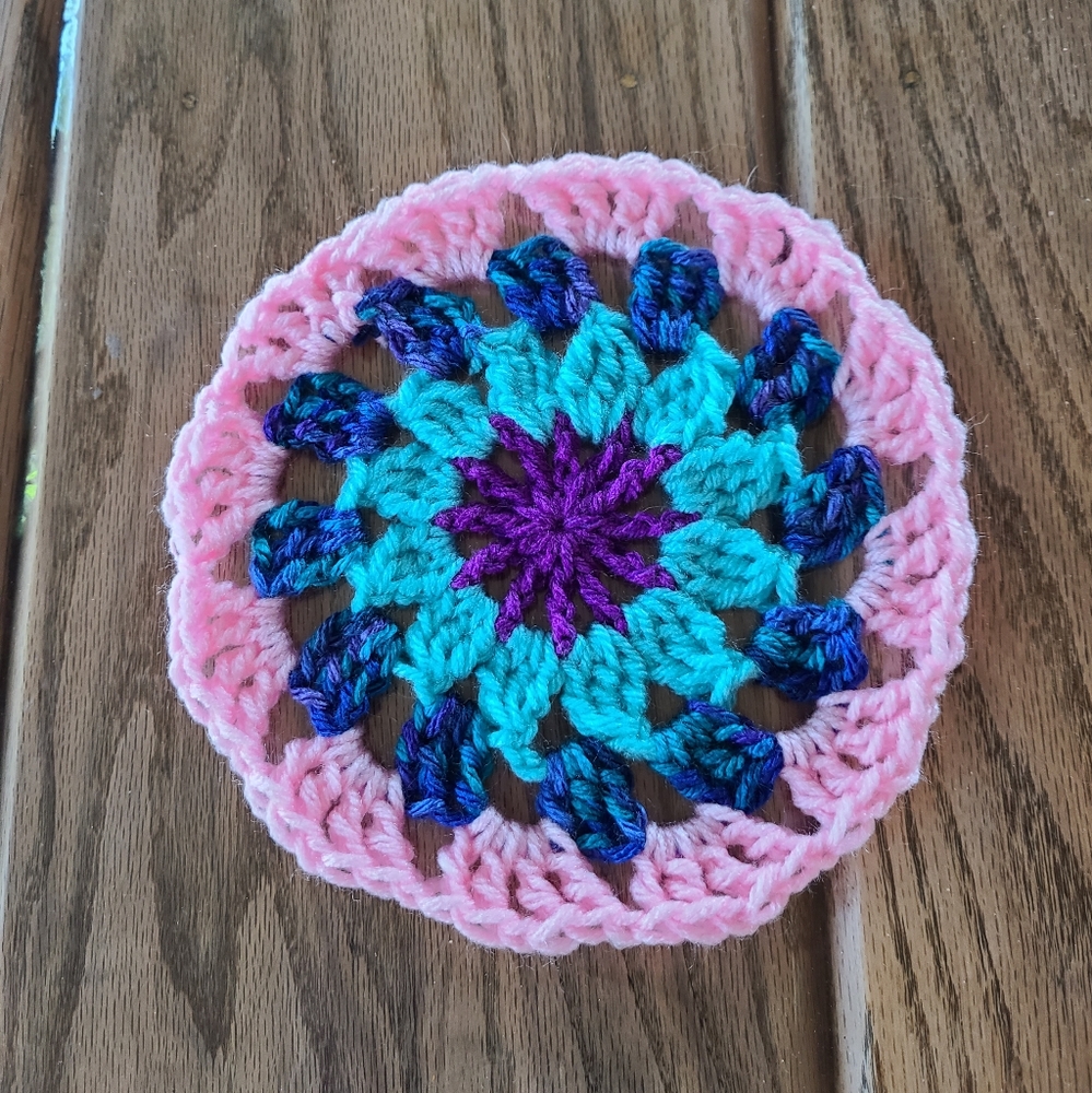 Crochet Pot Coaster Trivet